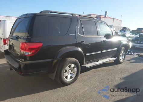 2005 Toyota Sequoia Limited V8 from USA, damaged, VIN 5TDZT38A75S241202